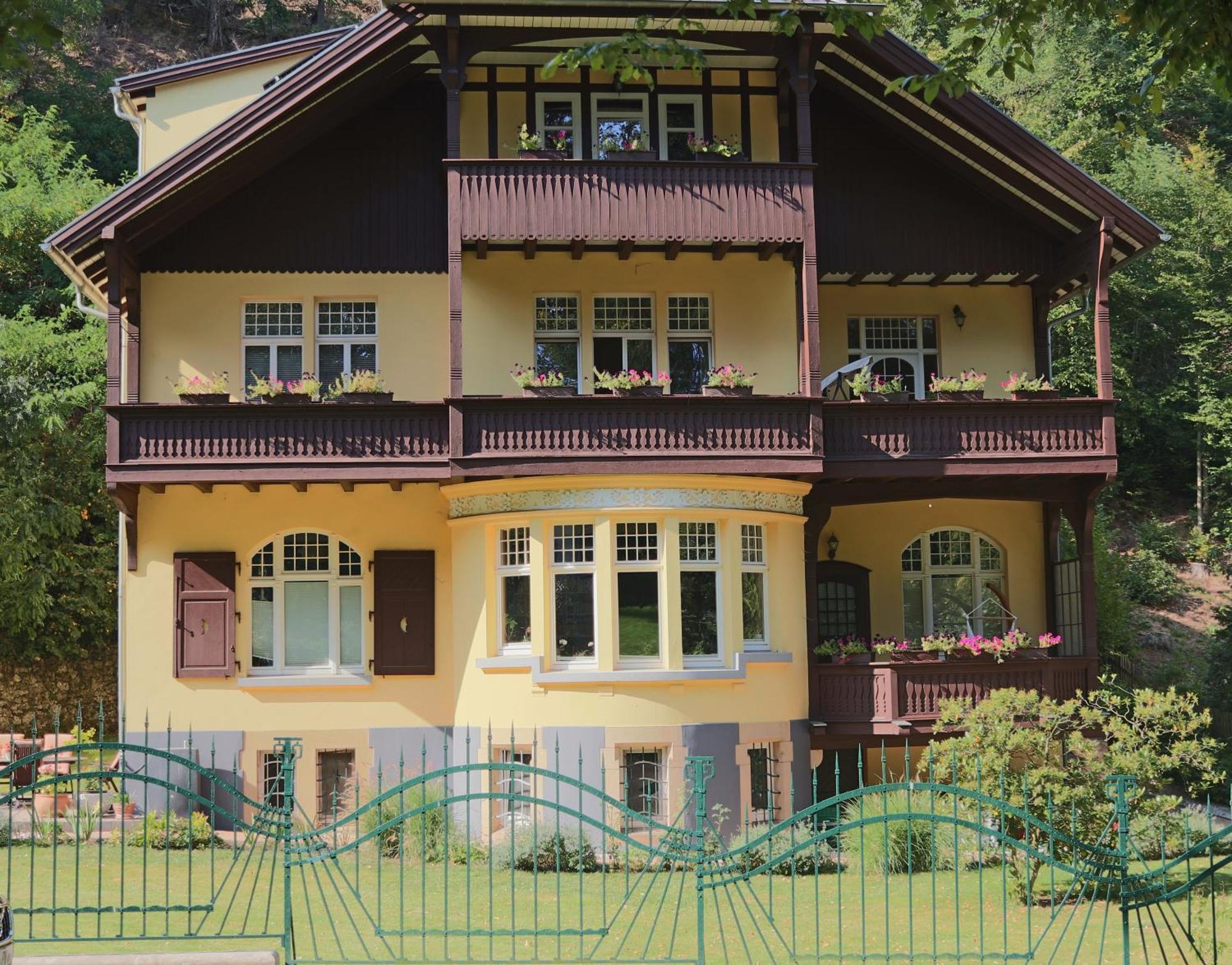 Villa Liliengrund Eisenach Exteriör bild